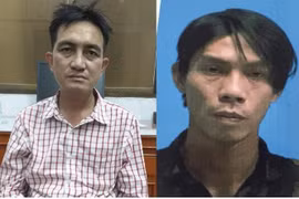 Hai đối tượng Trần Thế Thanh (trái) và Lê Phước Đại bị khởi tố về hành vi 'Buôn bán hàng cấm.' (Ảnh: TTXVN phát)