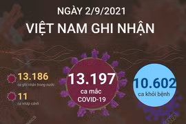Thêm 10.602 bệnh nhân COVID-19 được công bố khỏi bệnh