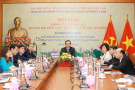 Quang cảnh hội nghị. (Ảnh: Phương Hoa/TTXVN)