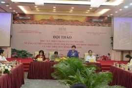 Quang cảnh Hội thảo. (Ảnh: Văn Dũng/TTXVN)