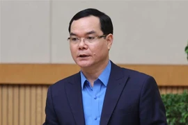 Ủy viên Trung ương Đảng, Bí thư Đảng đoàn, Chủ tịch Tổng Liên đoàn Lao động Việt Nam Nguyễn Đình Khang. (Nguồn: TTXVN)