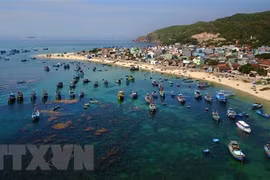Một góc Quy Nhơn. (Ảnh: Thành Đạt/TTXVN)