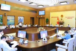Quang cảnh phiên họp. (Ảnh: Nguyễn Điệp/TTXVN)