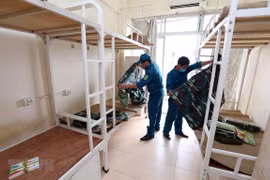 Khu cách ly tại ký túc xá. (Ảnh minh họa. Nguồn: TTXVN)