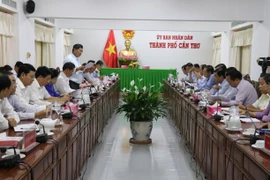 Quang cảnh cuộc họp. (Ảnh: Ngọc Thiện/TTXVN)