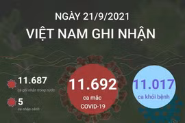 Thêm 11.017 bệnh nhân COVID-19 được công bố khỏi bệnh.
