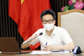 Phó Thủ tướng Vũ Đức Đam phát biểu chỉ đạo. (Ảnh: Phạm Kiên/TTXVN)