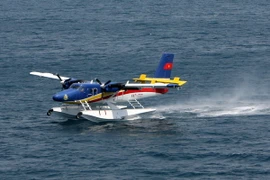 Thủy phi cơ mới được trang bị của Hải quân nhân dân Việt Nam. (Ảnh minh họa: Nguyễn Khang/TTXVN)