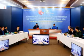 Quang cảnh buổi đối thoại. (Ảnh: Phạm Kiên/TTXVN)