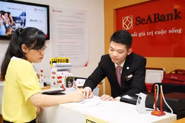 Giao dịch tại SeABank. (Nguồn: SeABank)