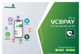 Ứng dụng VCBPAY của Vietcombank. (Ảnh: CTV)