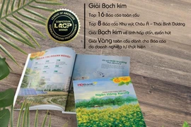 Báo cáo thường niên 2018 của HDBank nhận giải Bạch kim. (Ảnh: CTV)