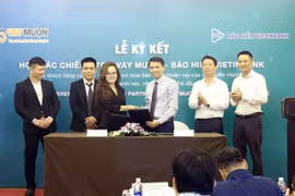 VBI và Vaymuon ký kết hợp tác chiến lược cung cấp sản phẩm bảo hiểm vay vốn. (Ảnh: CTV)