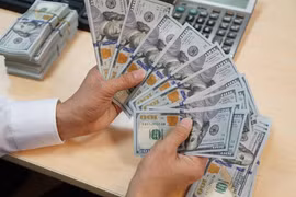 Giao dịch ngoại tệ tại ngân hàng. (Ảnh: CTV)
