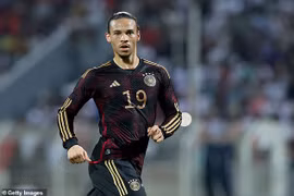 Leroy Sane không thể góp mặt trong trận ra quân của đội tuyển Đức