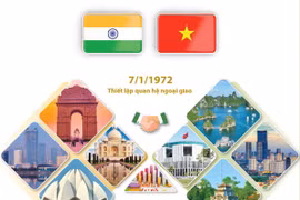 [Infographics] Quan hệ giữa Việt Nam và Ấn Độ phát triển vượt bậc