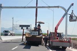 Các nhà thầu dự án cao tốc Vân Đồn-Móng Cái tăng tốc về đích