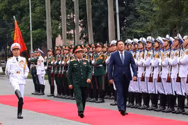 [Photo] Bộ trưởng Quốc phòng Mông Cổ thăm chính thức Việt Nam