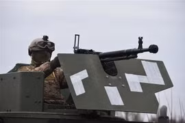 Interfax: Nổ lớn ở thủ đô Kiev của Ukraine vào rạng sáng 25/2