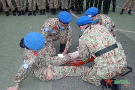 Tăng trao đổi chuyên môn giữa bệnh viện dã chiến cấp 2 Việt Nam-Ấn Độ