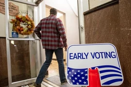 Mỹ: Hơn 30 triệu cử tri bỏ phiếu sớm trong cuộc bầu cử giữa nhiệm kỳ