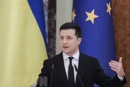 Ukraine, Pháp và Anh nhấn mạnh ưu tiên đối thoại với Nga 