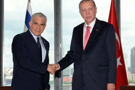 Lãnh đạo Israel, Thổ Nhĩ Kỳ hội đàm lần đầu tiên trong hơn một thập kỷ