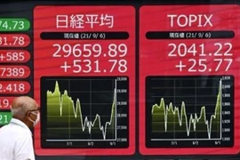 Chứng khoán châu Á hầu hết tăng điểm nhờ số liệu lạc quan từ Mỹ