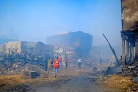 Cháy chợ ở miền Bắc Somalia khiến gần 30 người bị thương