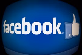 Biểu tượng của trang mạng xã hội Facebook. (Nguồn: AFP/TTXVN)