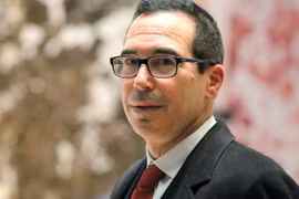 Ông Steven Mnuchin được bổ nhiệm Bộ trưởng Tài chính Mỹ. (Nguồn: AFP)