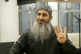 Đối tượng Mullah Krekar tại tòa án ở Oslo, Na Uy. (Nguồn: AP/TTXVN)