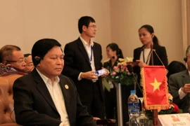 Đại tướng Ngô Xuân Lịch, Ủy viên Bộ Chính trị, Bộ trưởng Quốc phòng Việt Nam, tại lễ khai mạc. (Ảnh: Phạm Kiên/TTXVN)