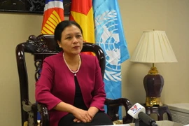  Đại sứ, Trưởng Phái đoàn thường trực Việt Nam tại Liên hợp quốc Nguyễn Phương Nga. (Nguồn: TTXVN)