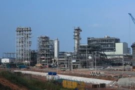 Dự án Lọc hóa dầu Nghi Sơn. (Ảnh: Hoàng Hùng/TTXVN)