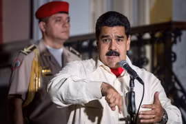 Tổng thống Venezuela Nicolas Maduro. (Nguồn: EPA/TTXVN)