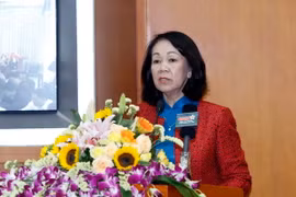 Trưởng ban Dân vận Trung ương Trương Thị Mai. (Ảnh: An Đăng/TTXVN)