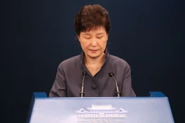 Tổng thống Park Geun-hye xin lỗi vì khiến công chúng lo ngại về vụ việc. (Nguồn: Yonhap/TTXVN)