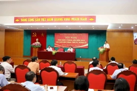 Quang cảnh hội nghị. (Ảnh: Phương Hoa/TTXVN)