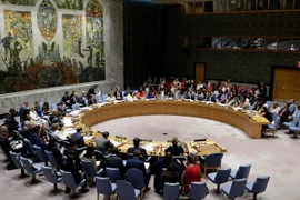 Toàn cảnh phiên họp của Hội đồng Bảo an LHQ ở New York (Mỹ) ngày 9/7. (Nguồn: THX/ TTXVN)