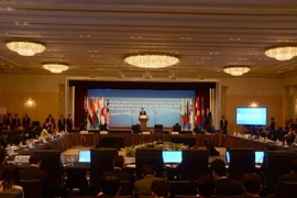 Toàn cảnh Hội nghị Bộ trưởng giữa kỳ lần thứ 5 các nước đám phán RCEP tại Tokyo, Nhật Bản. (Ảnh: Thành Hữu/TTXVN)