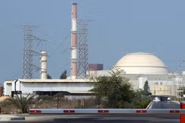 Toàn cảnh nhà máy điện hạt nhân Bushehr của Iran. (Nguồn: AFP/ TTXVN)