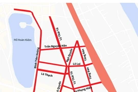 Phân luồng bảo đảm an toàn giao thông phục vụ thượng đỉnh Mỹ-Triều