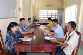 Một buổi tiếp công dân. (Nguồn: TTXVN)