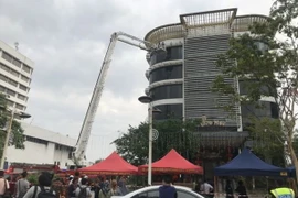 Tòa nhà xảy ra vụ hỏa hoạn. (Nguồn: The Star)