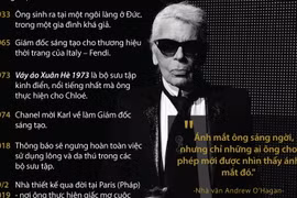 Cuộc đời và sự nghiệp của huyền thoại thời trang Karl Lagerfeld