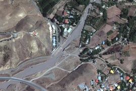 Hình ảnh vệ tinh một cơ sở hạt nhân Iran. (Ảnh: AFP/TTXVN)