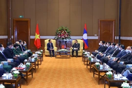 Quang cảnh buổi tiếp.