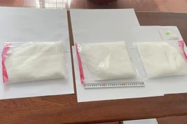 Số ma túy thu giữ được trong một vụ án. (Ảnh minh họa: Đinh Tuấn/TTXVN)