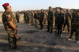 Hàng nghìn chiến binh Shiite biểu dương lực lượng ở Baghdad 